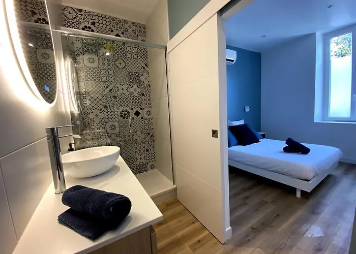 La Perle Bleue, Centre Valence,proche Gare Apartman Valence